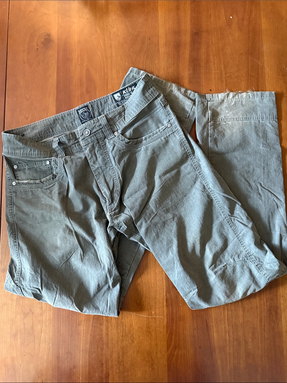 KUHL Revolvr Jeans Men's Cargo-Style Olive